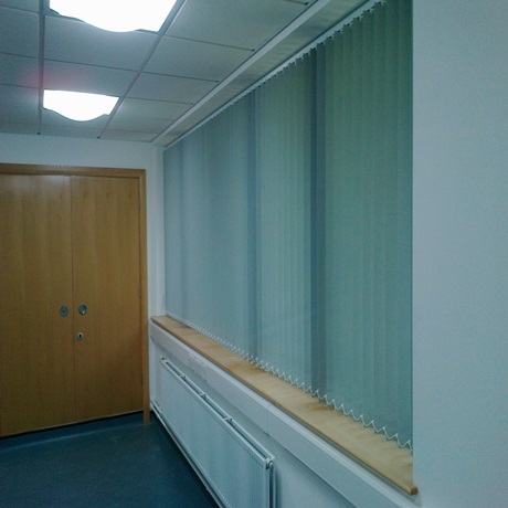 PVC vertical blinds